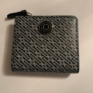 *** Cole Haan Monogram Bi-Fold Leather Wallet